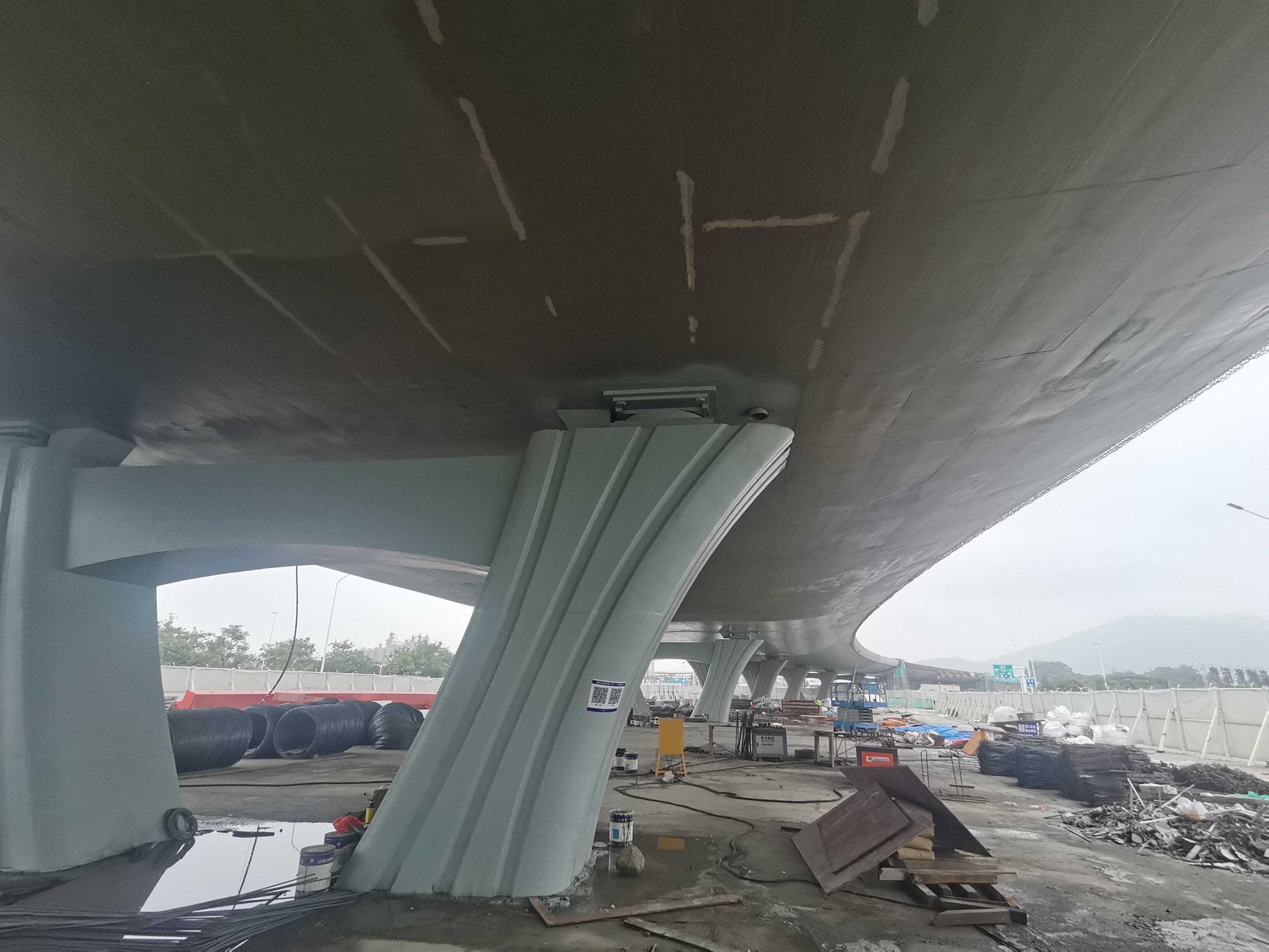 弘方抗碱环氧封闭底漆+环氧云铁中间漆-洪湾高架桥防腐涂装 弘方抗碱环氧封闭底漆+环氧云铁中间漆-洪湾高架桥防腐涂装